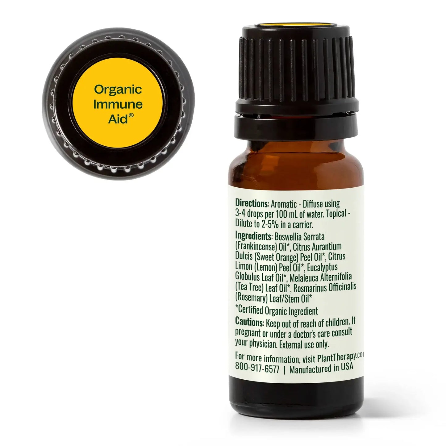 Organic Immune Aid Essential Oil Blend 10 mL