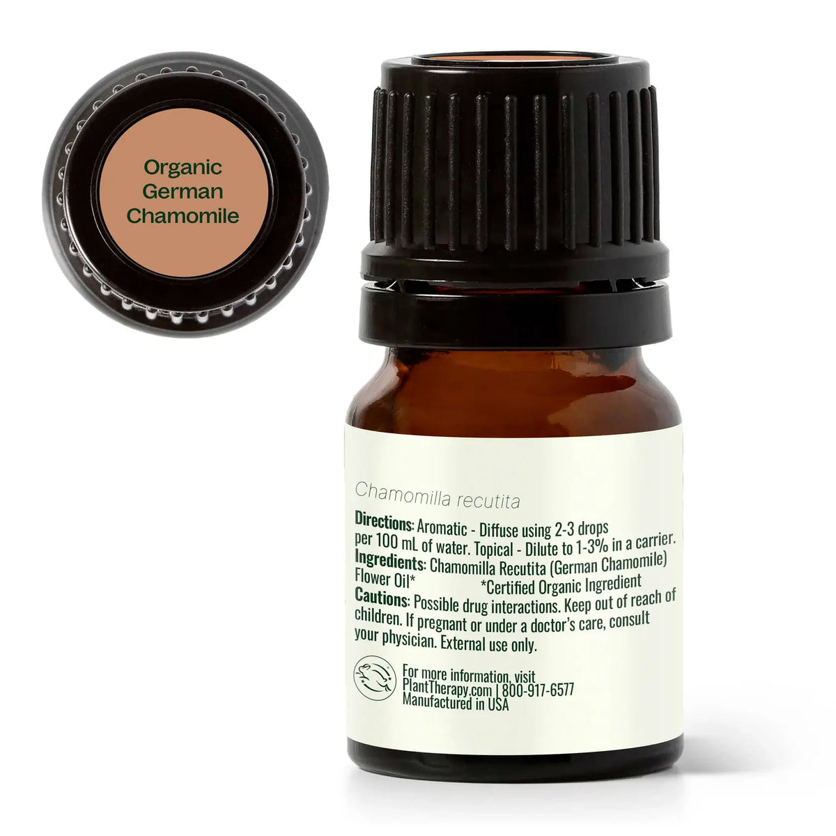 Organic German Chamomile Essential Oil 2.5 mL