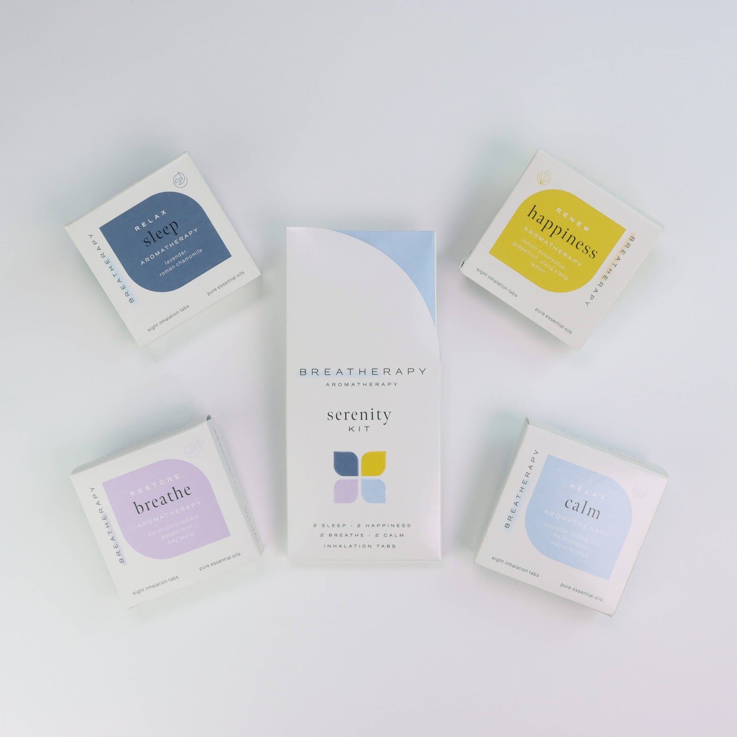 SERENITY Sampler Kit Aromatherapy Inhaler Patches