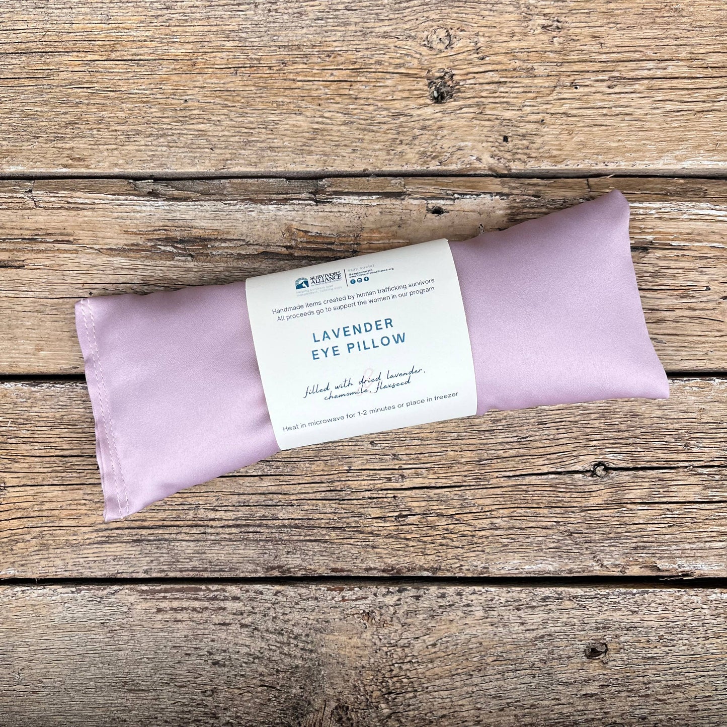 Eye Pillow with Lavender & Chamomile - Made by Survivors