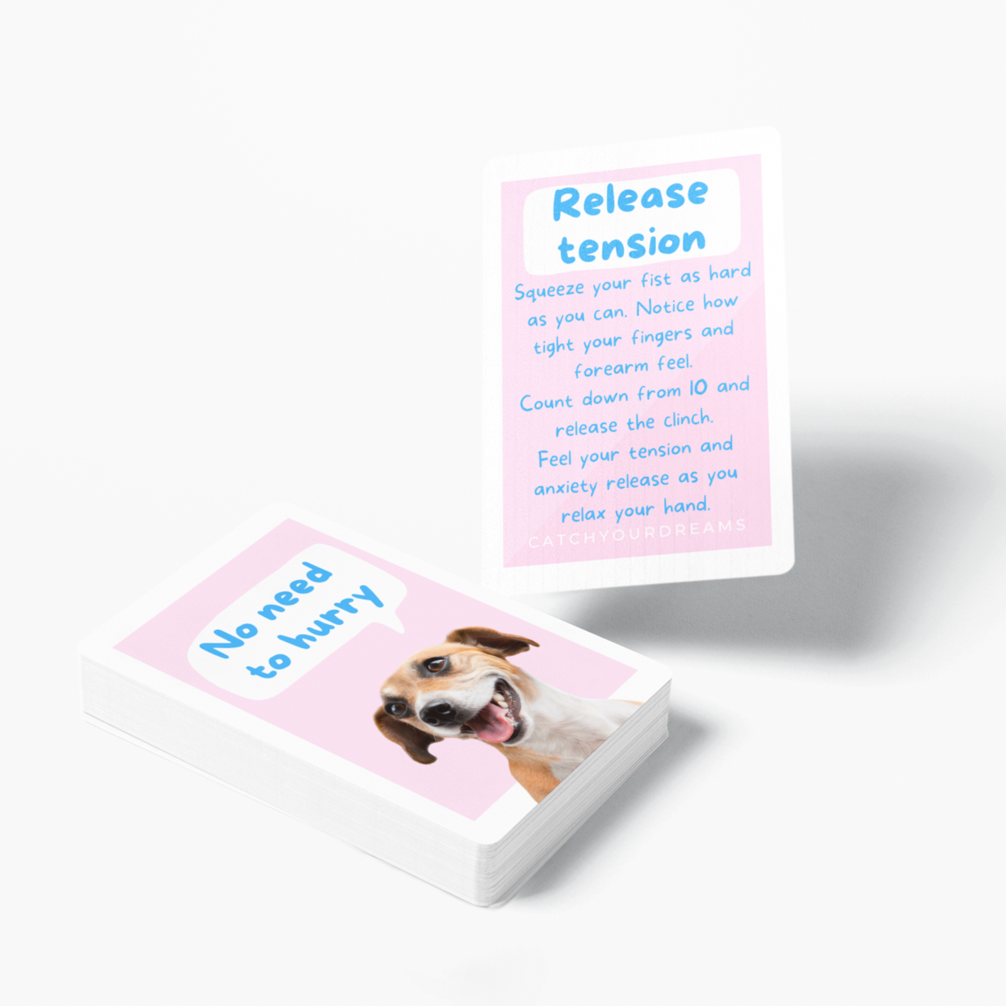 Dogs Against Anxiety - Affirmation Cards for Self Care