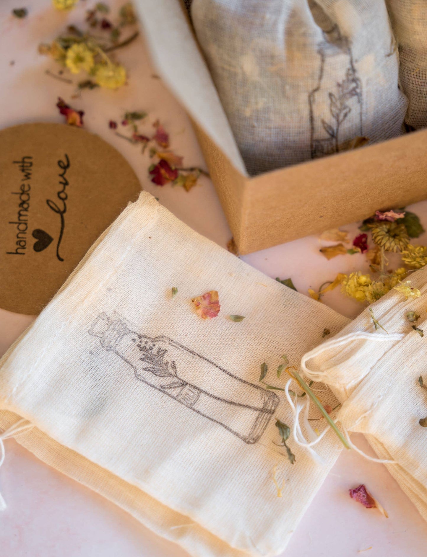 Bath Tea, Bath Tea Soak, Bath Tea Bag, Floral Bath Tea Soak