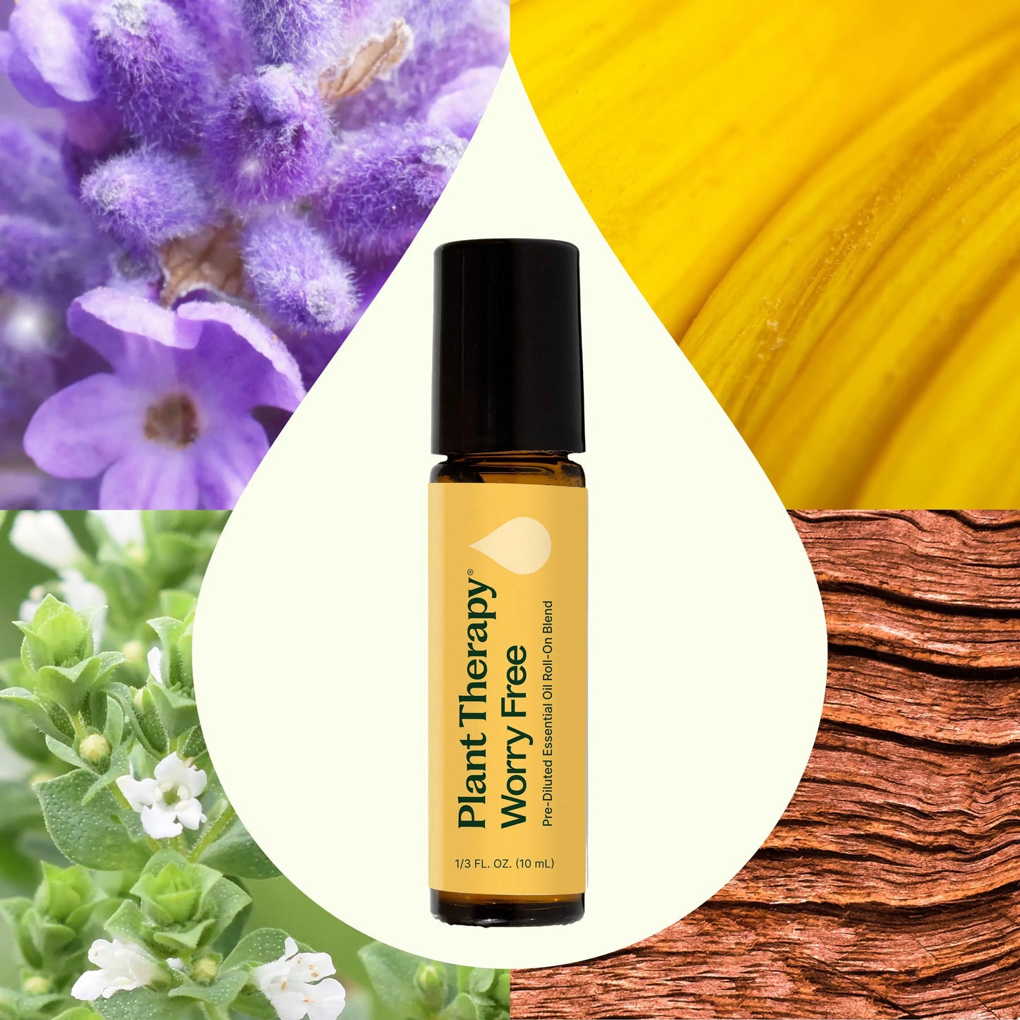 Worry Free Prediluted Essential Oil Blend Roll-on 10mL