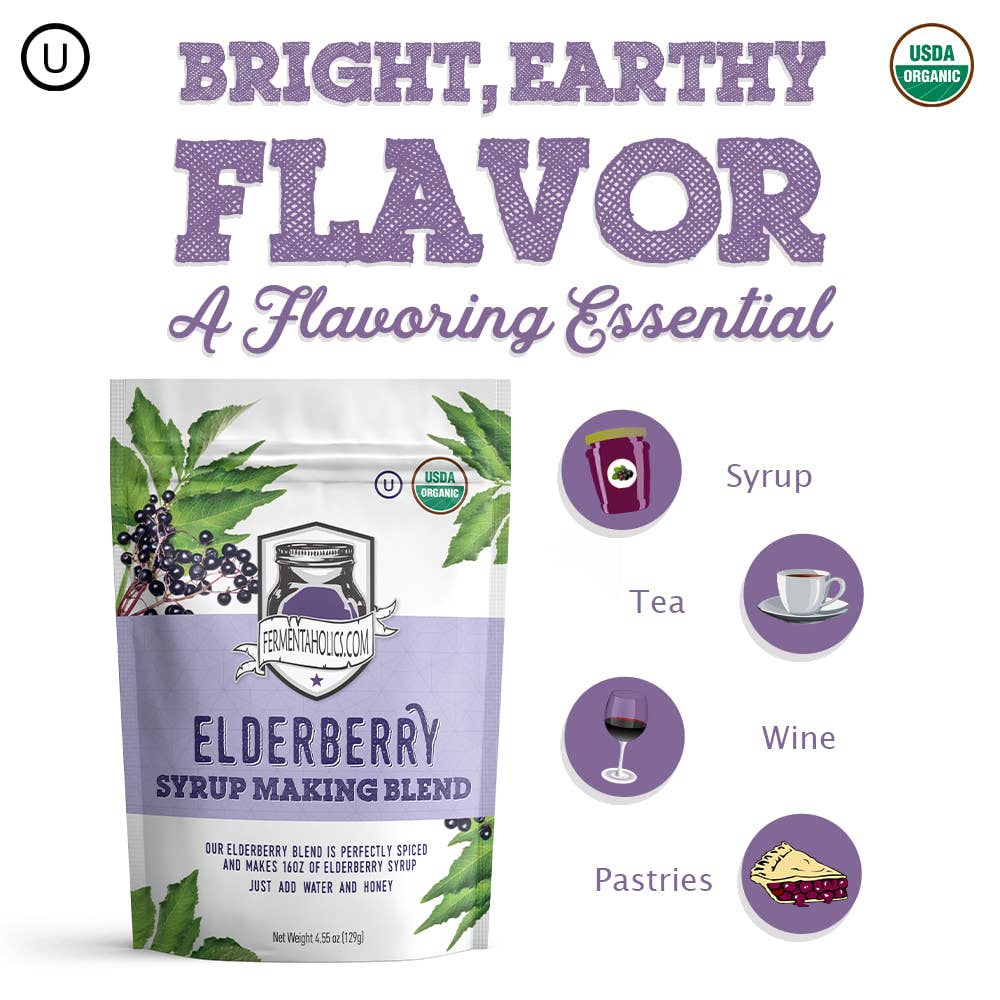 Elderberries Syrup Making Kit