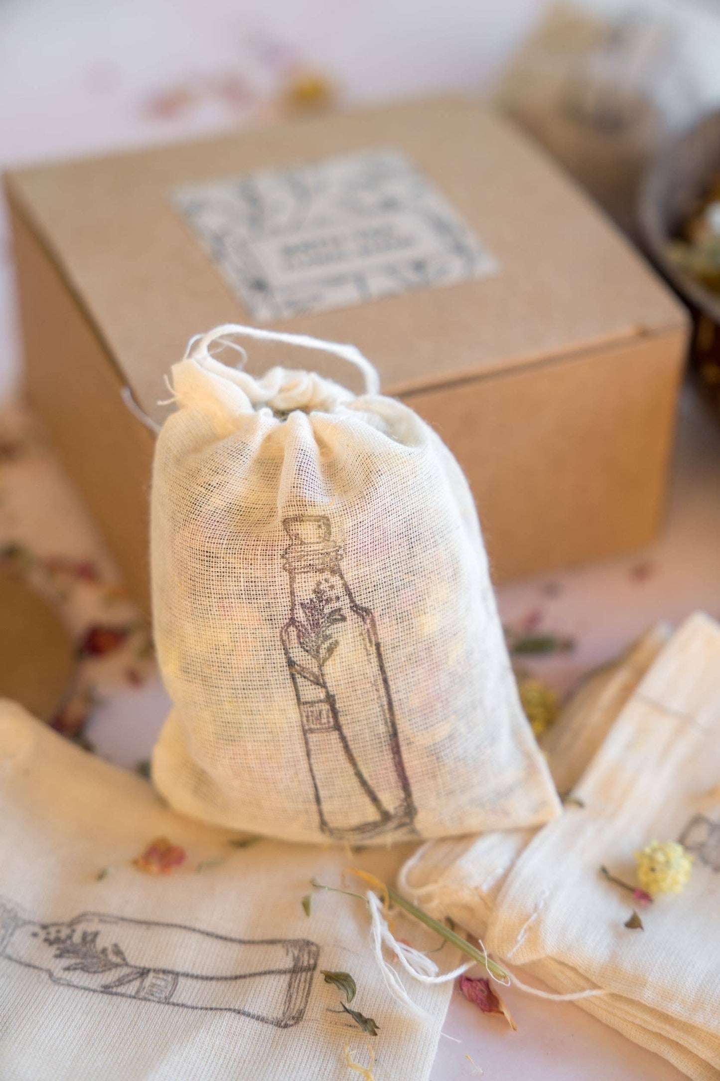 Bath Tea, Bath Tea Soak, Bath Tea Bag, Floral Bath Tea Soak