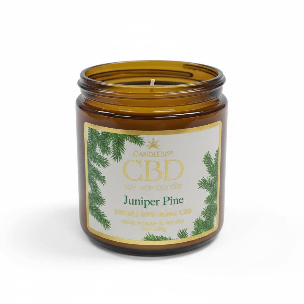 JUNIPER PINE CBD CANDLE