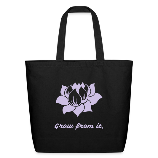 Lotus Flower Eco-Friendly Cotton Tote