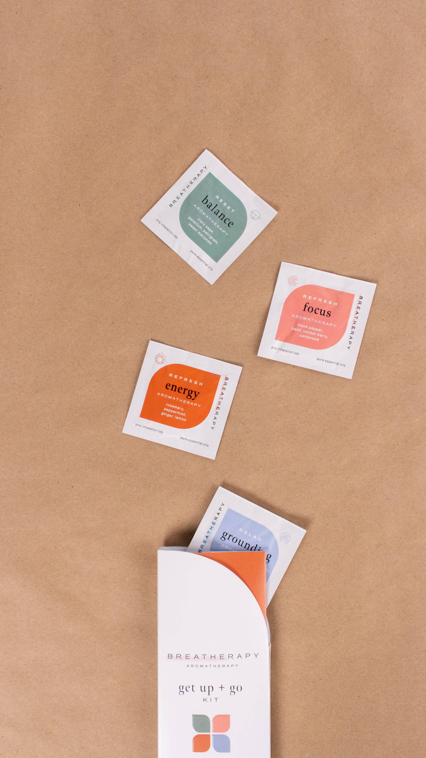 GET UP + GO KIT — Energizing Aromatherapy Patch Set (8 ct.)