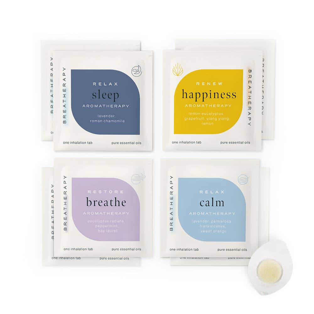SERENITY Sampler Kit Aromatherapy Inhaler Patches