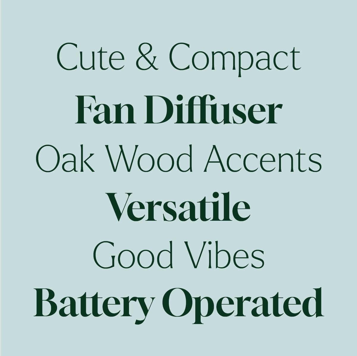 AuraDrop Fan Diffuser for Essential Oils