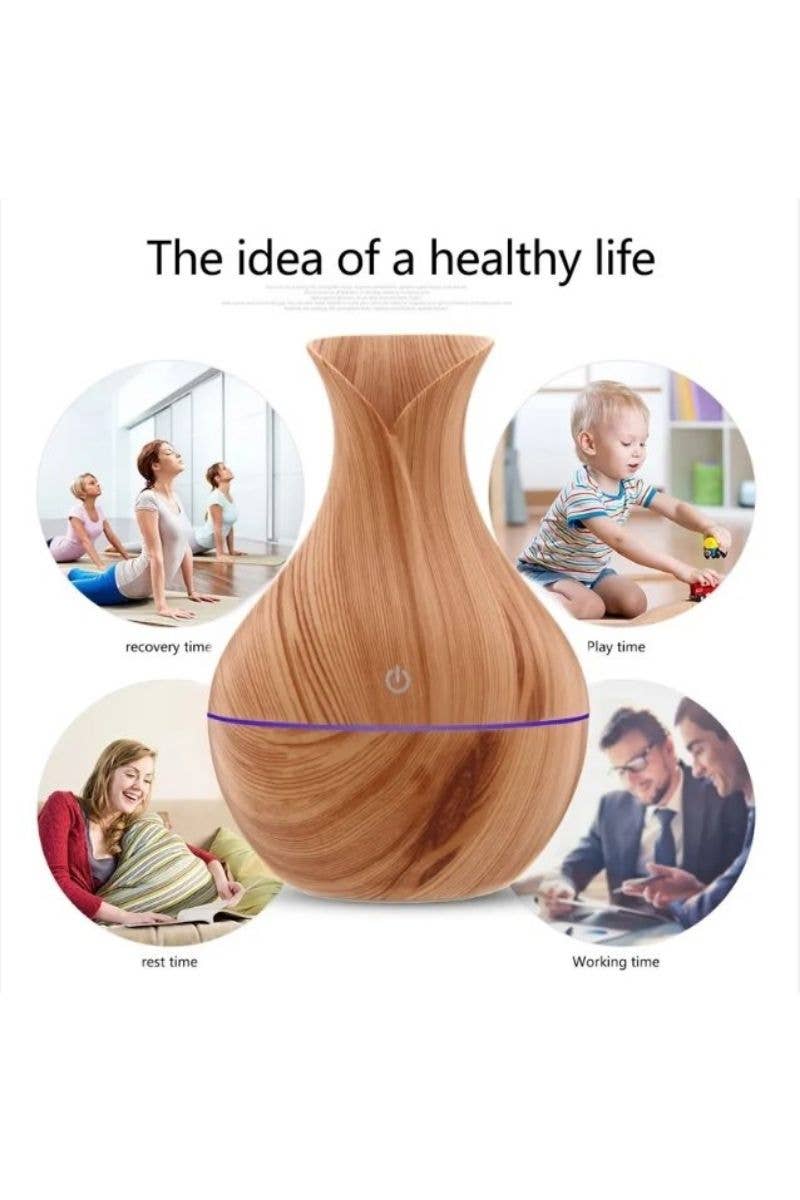 Petal Shaped Ultrasonic Humidifier Aroma Di