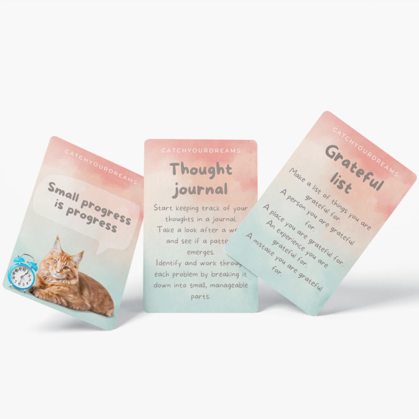 Cats Against Anxiety - Affirmation Cards for Self Care