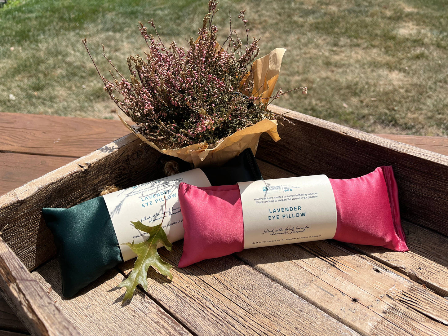 Eye Pillow with Lavender & Chamomile - Made by Survivors