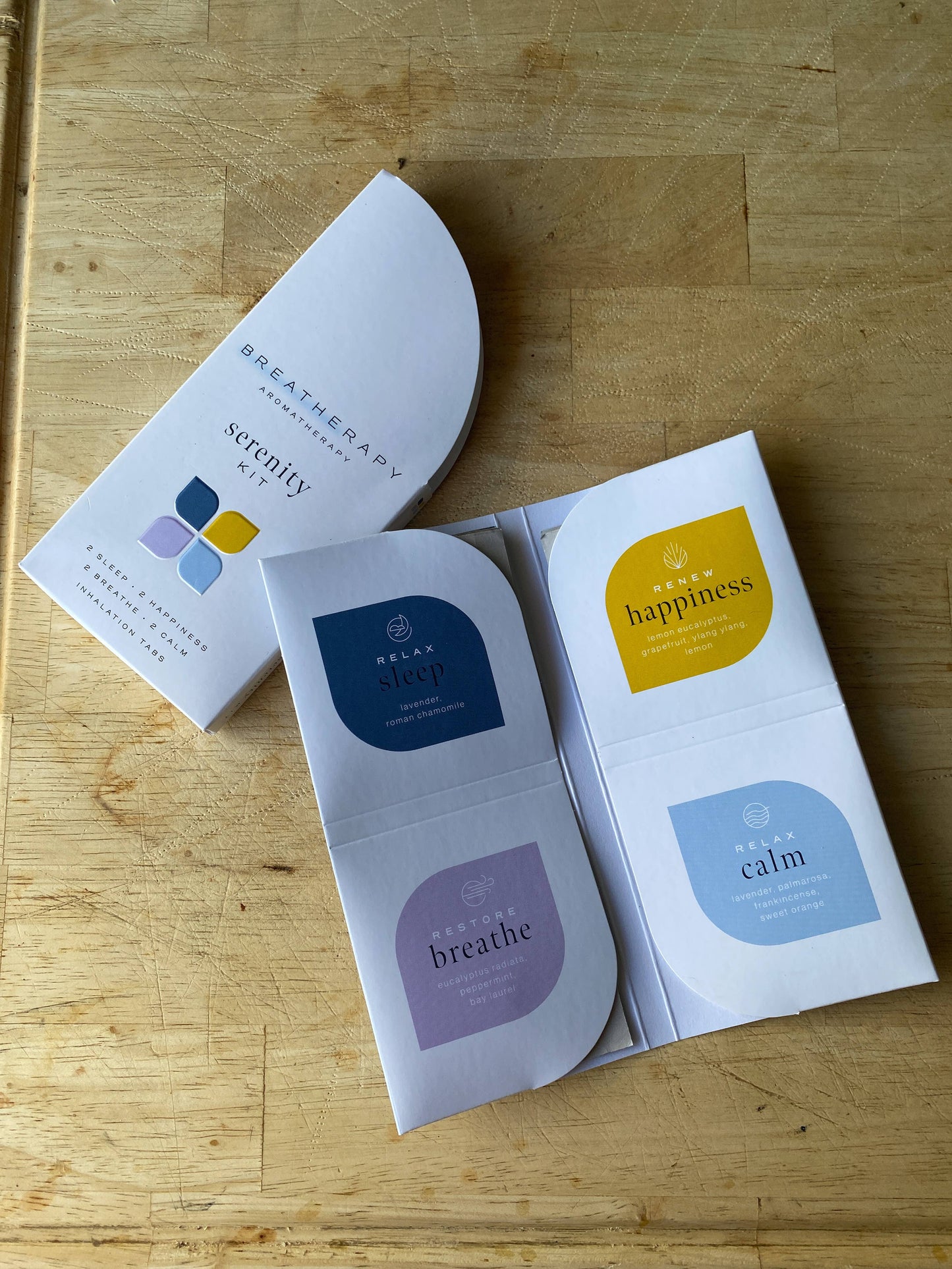 SERENITY Sampler Kit Aromatherapy Inhaler Patches