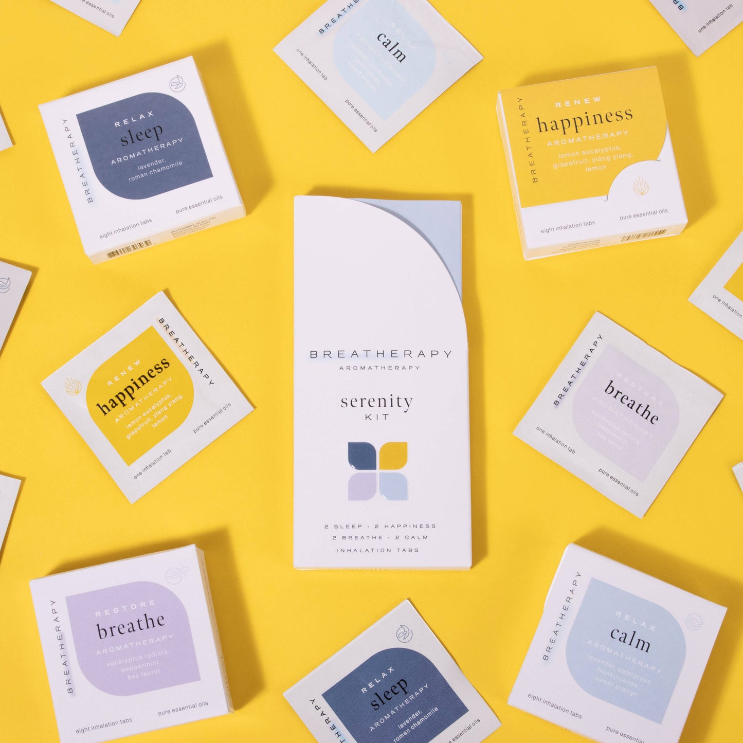 SERENITY Sampler Kit Aromatherapy Inhaler Patches