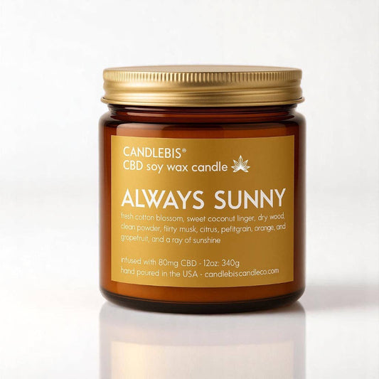 ALWAY SUNNY CBD CANDLE