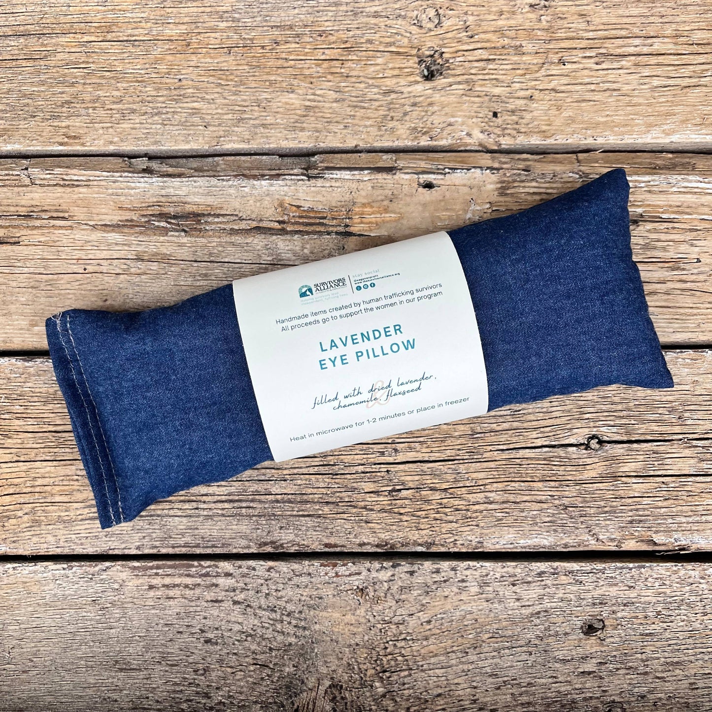 Eye Pillow with Lavender & Chamomile - Made by Survivors