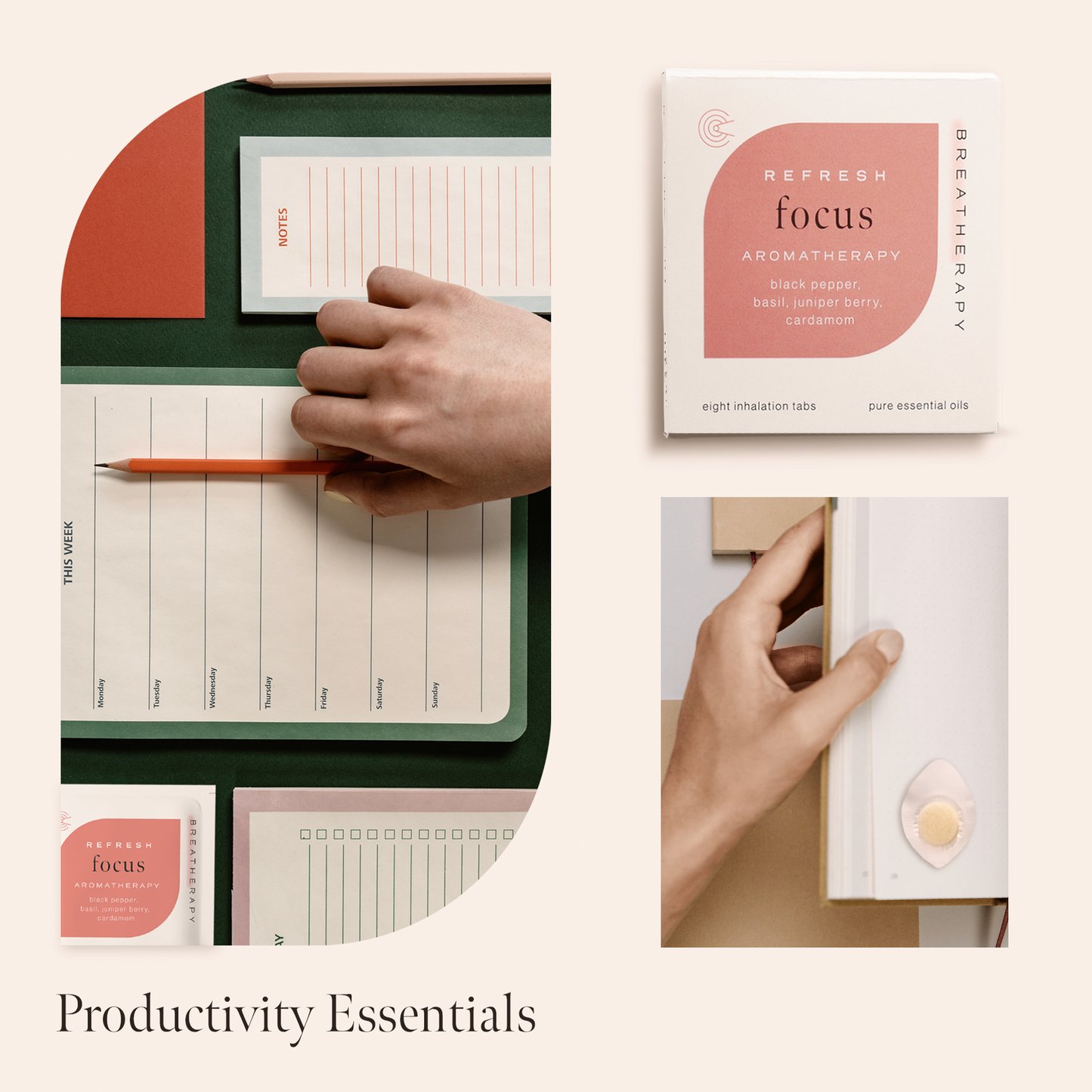 FOCUS Aroma Patches Concentration + Mental Clarity (8-ct.)