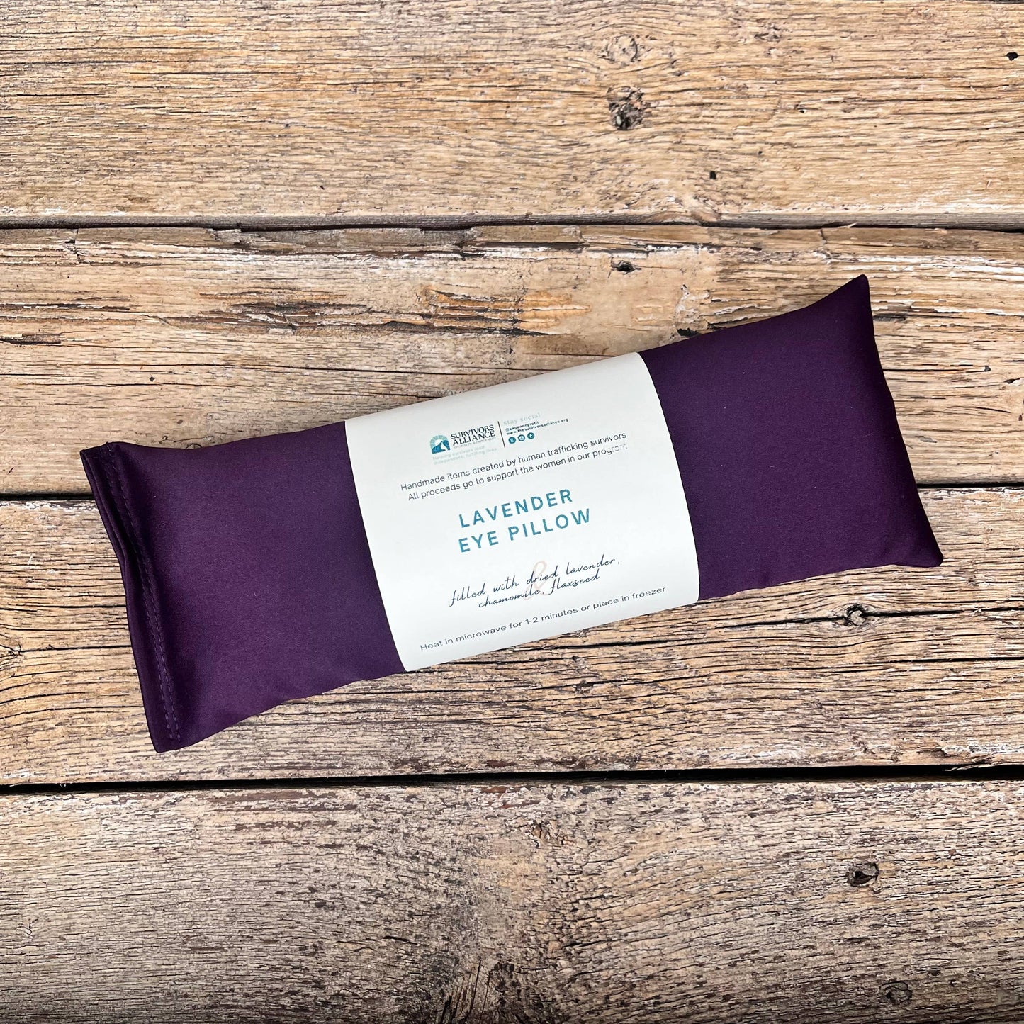 Eye Pillow with Lavender & Chamomile - Made by Survivors