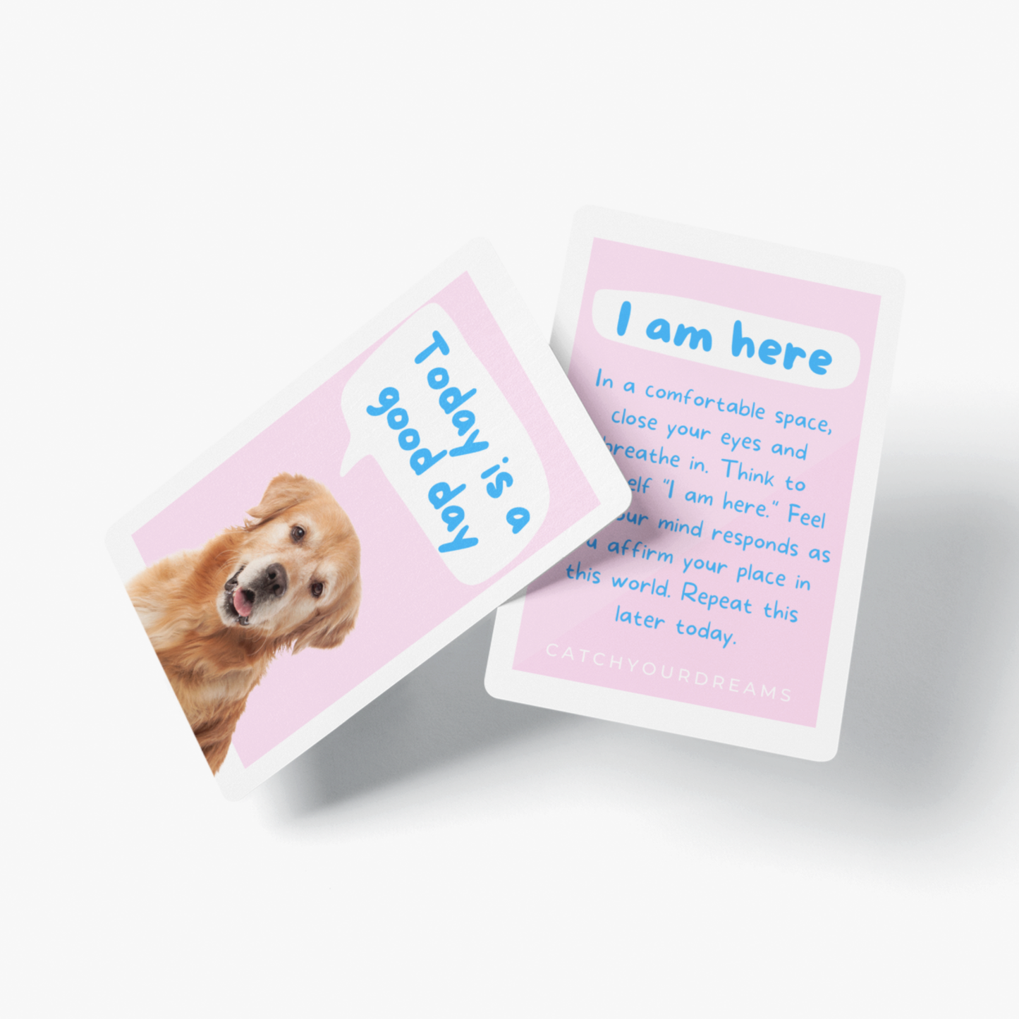 Dogs Against Anxiety - Affirmation Cards for Self Care