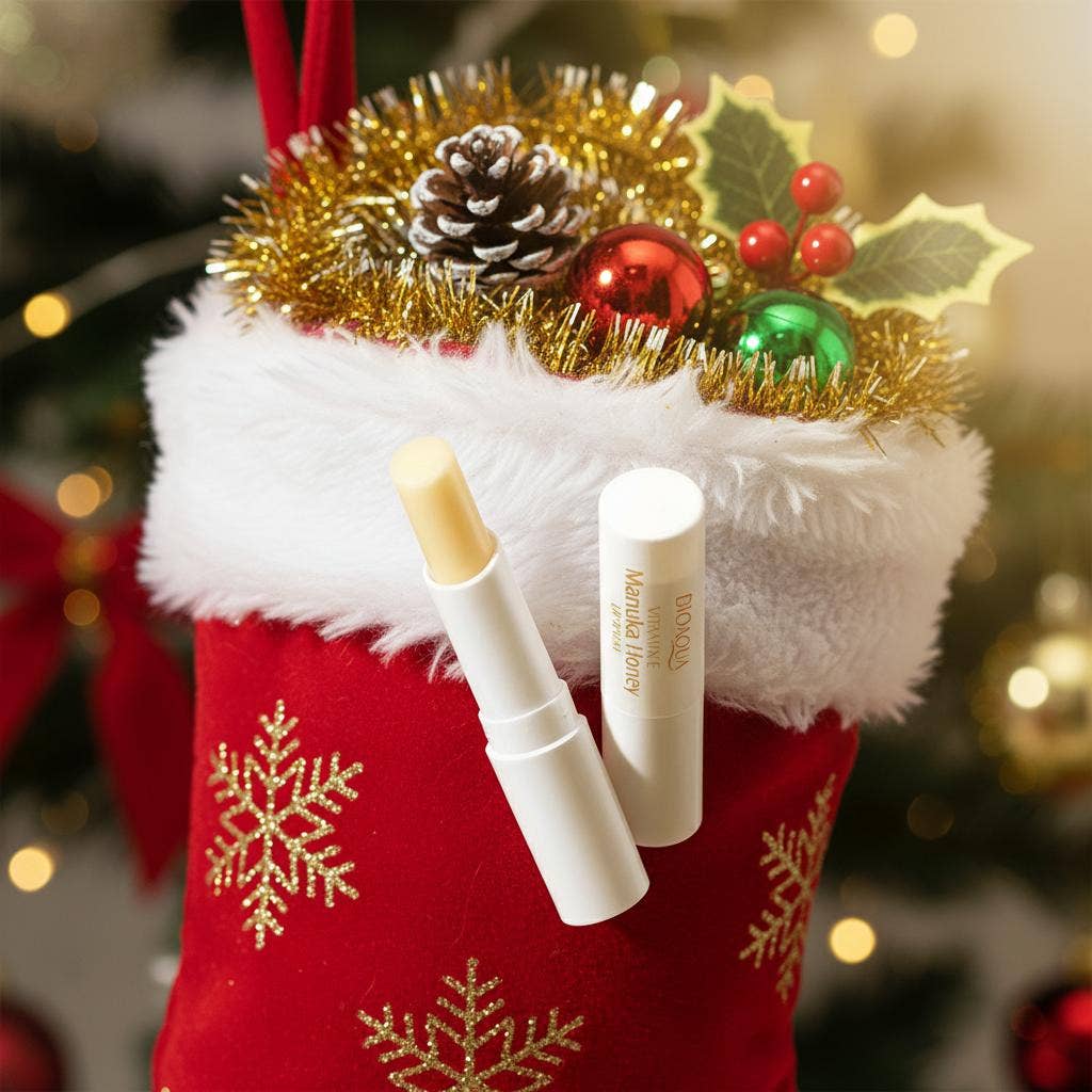 `.Christmas Stocking Stuffer Lip balm and more