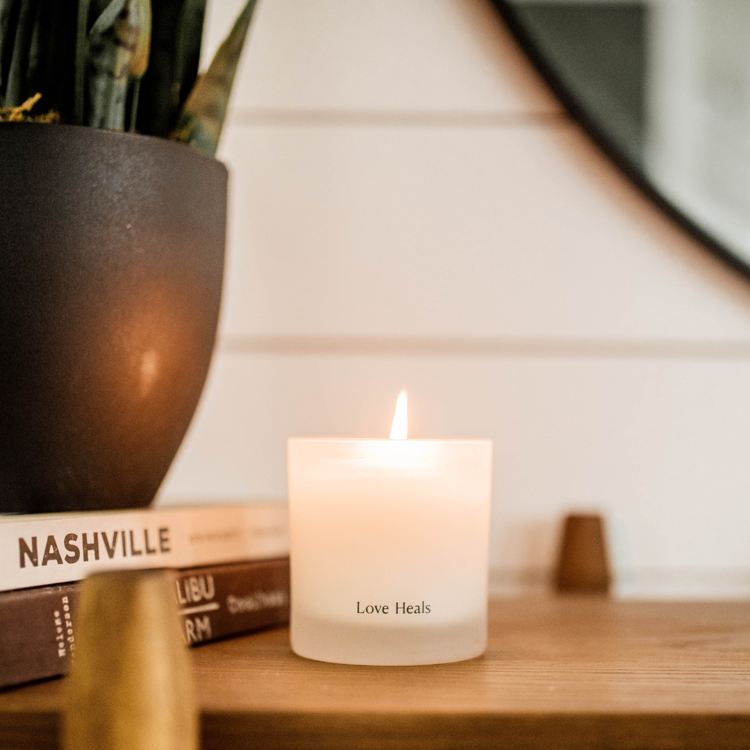 Eucalyptus Mint Soy Candle Love Heals Collection