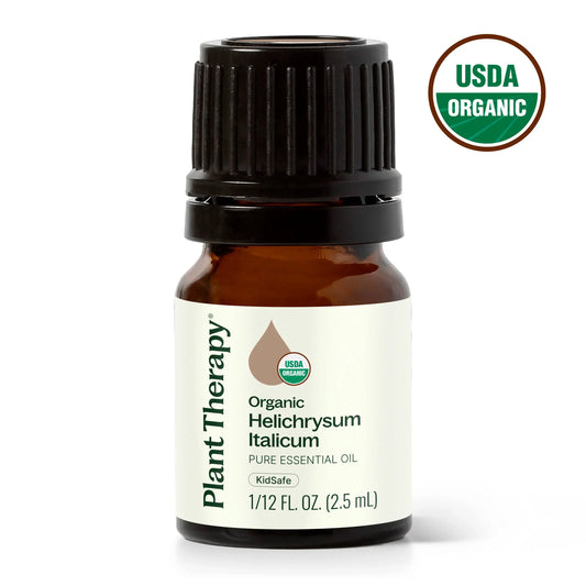 Organic Helichrysum Italicum Essential Oil 2.5 mL