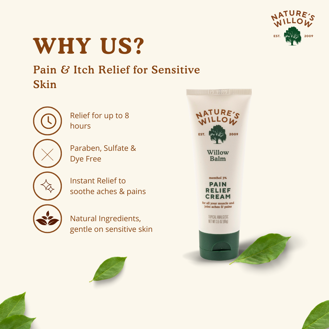 🌳Willow Balm Classic Pain Relieving Cream 24 Tubes