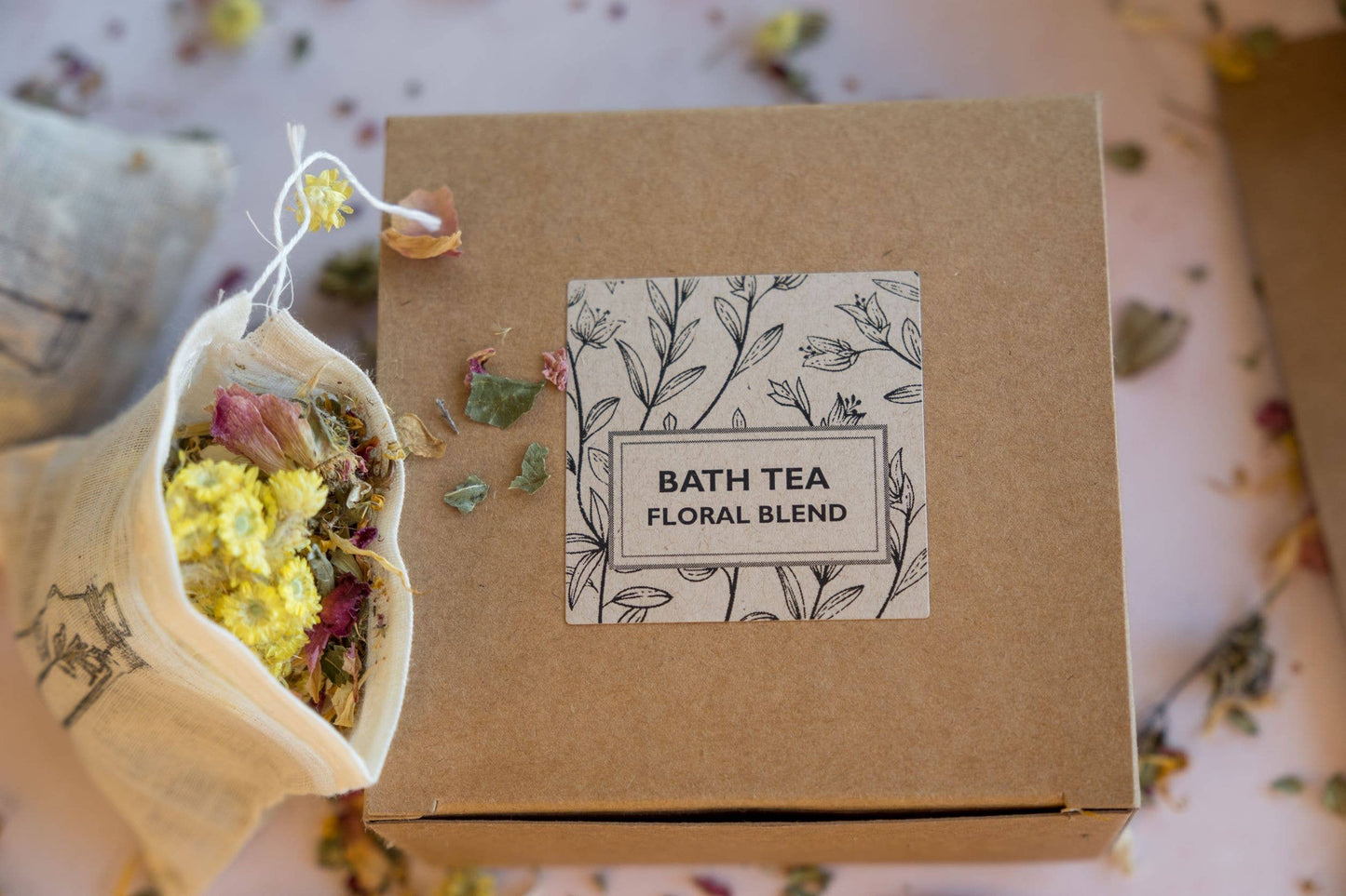 Bath Tea, Bath Tea Soak, Bath Tea Bag, Floral Bath Tea Soak