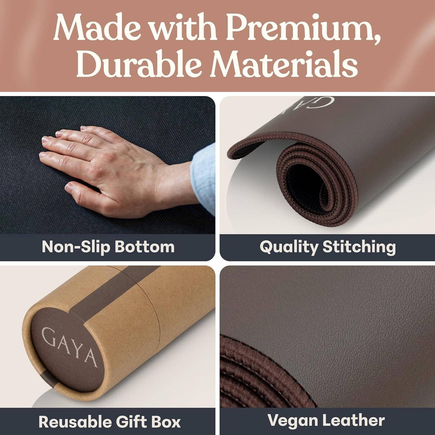 Brown Sunset Sleep Improving Quality Durable Grounding Mat