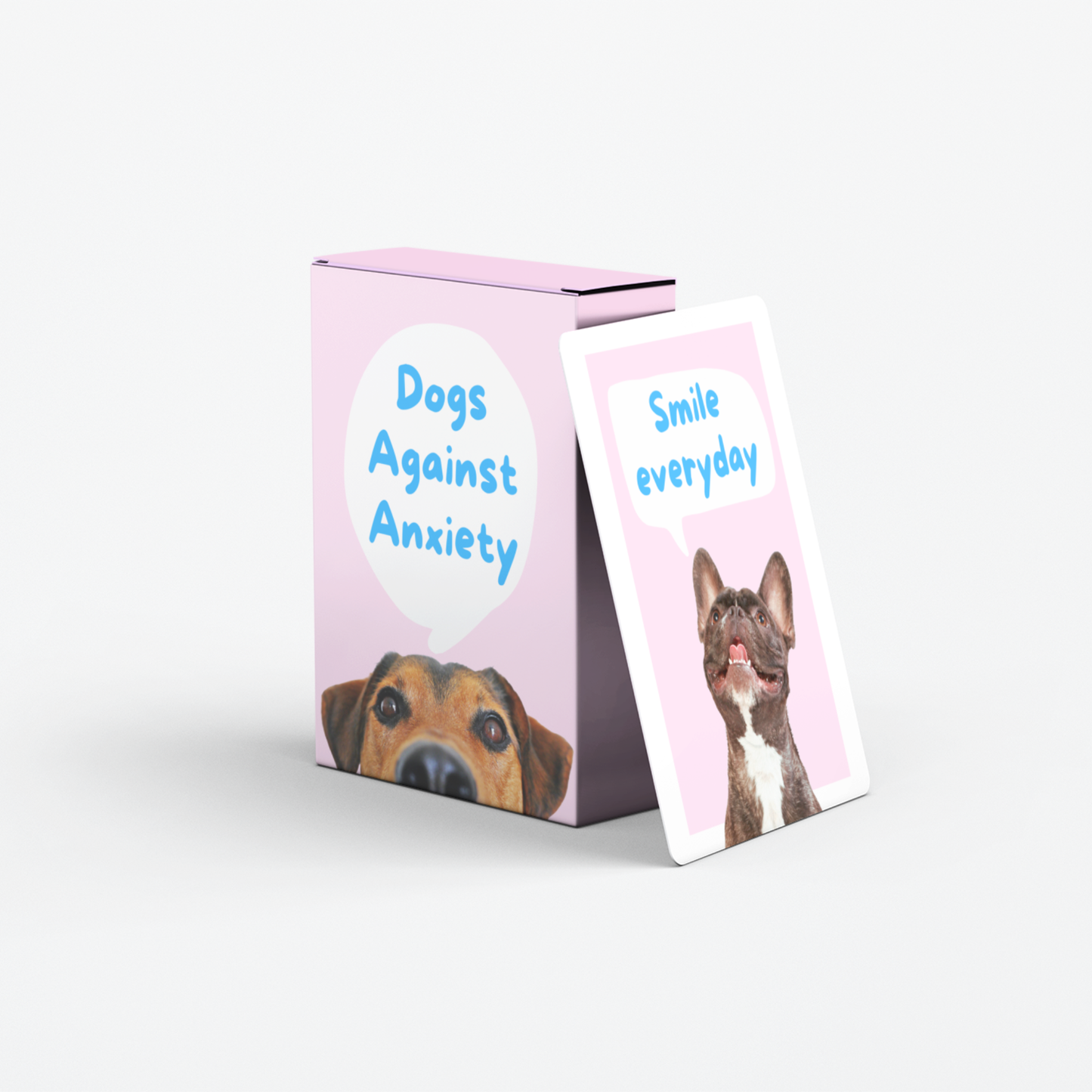Dogs Against Anxiety - Affirmation Cards for Self Care