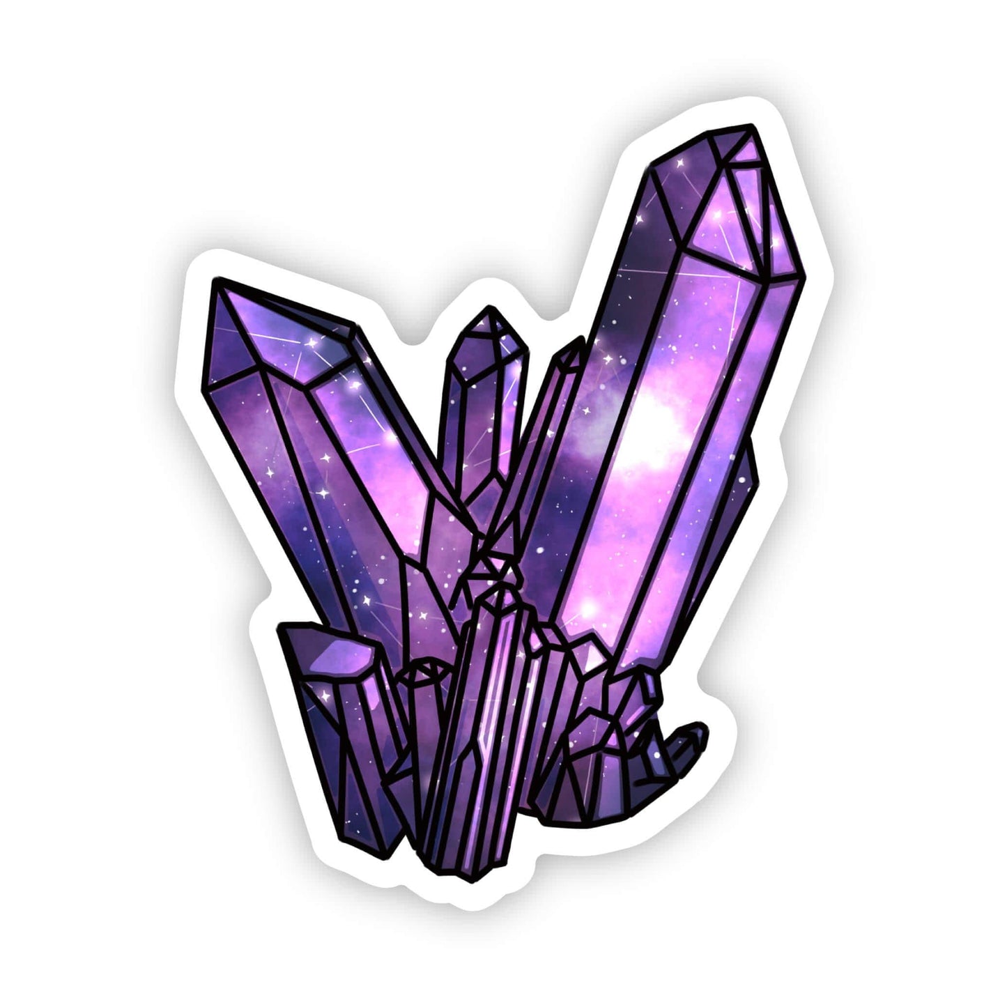 Galaxy Crystal Sticker
