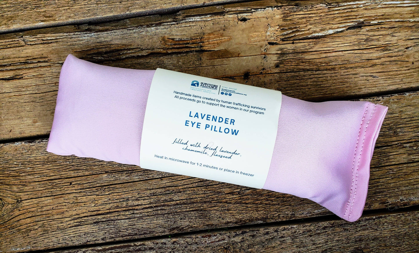 Eye Pillow with Lavender & Chamomile - Made by Survivors