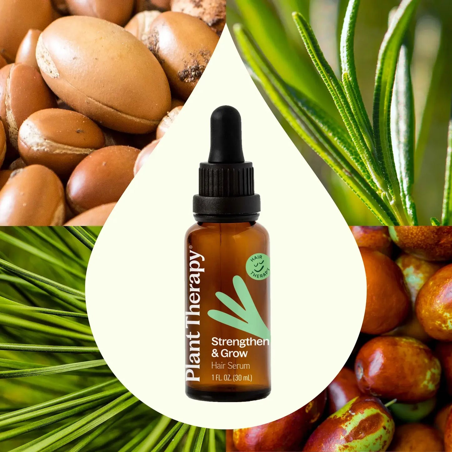 Hair Therapy Strengthen & Grow Hair Serum 1oz