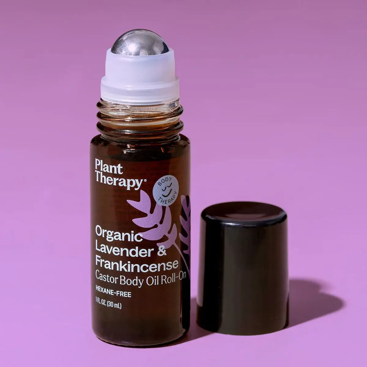 Organic Lavender & Frankincense Castor Body Oil Roll-On 30ml