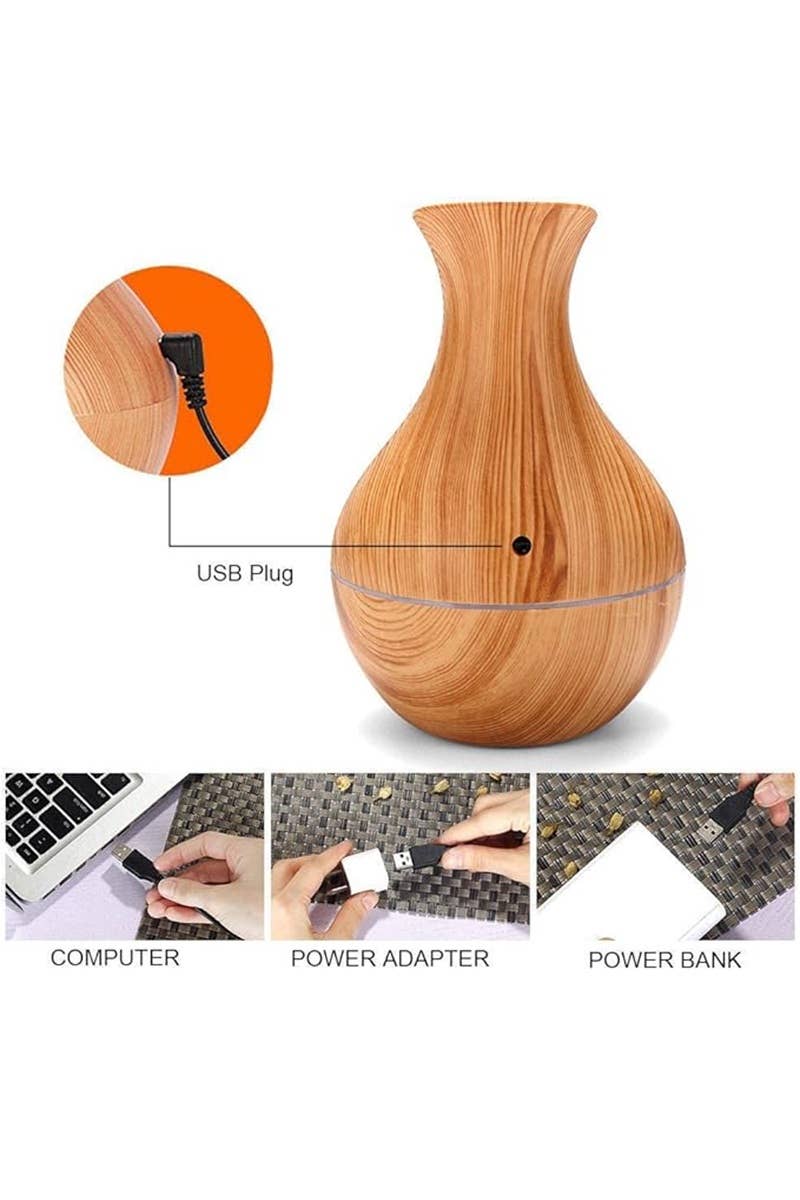 Petal Shaped Ultrasonic Humidifier Aroma Di