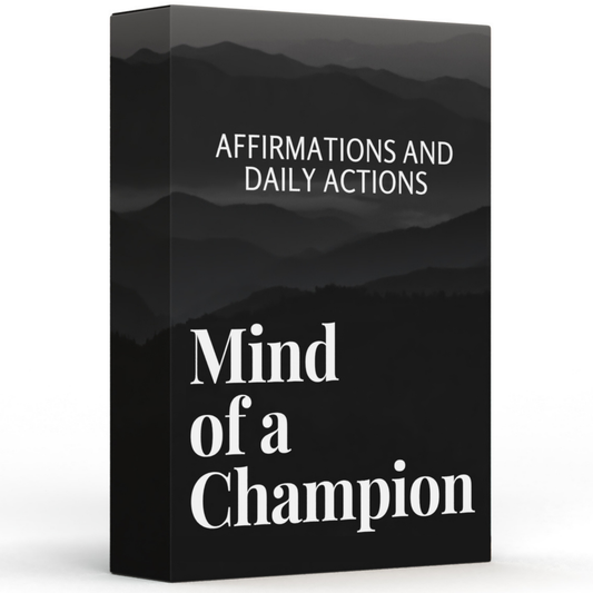Mind of a Champion - Affirmation Cards