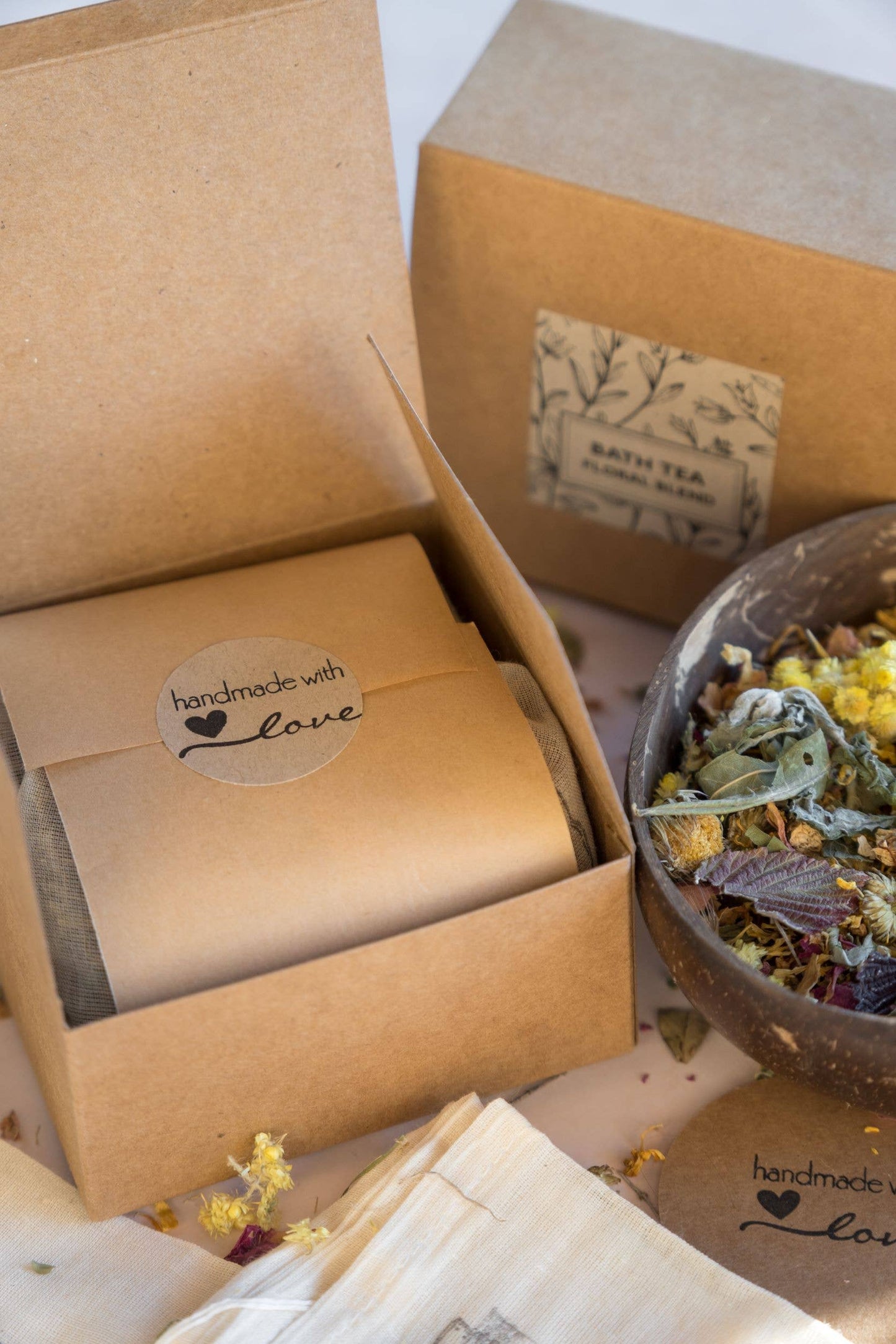 Bath Tea, Bath Tea Soak, Bath Tea Bag, Floral Bath Tea Soak