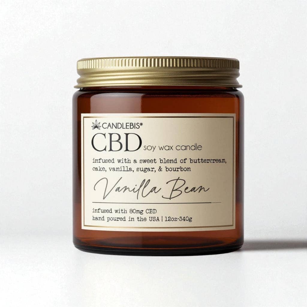VANILLA BEAN CBD CANDLE