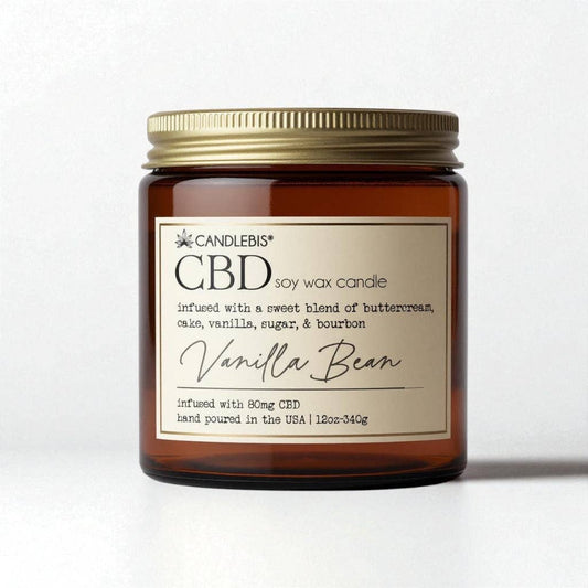 VANILLA BEAN CBD CANDLE