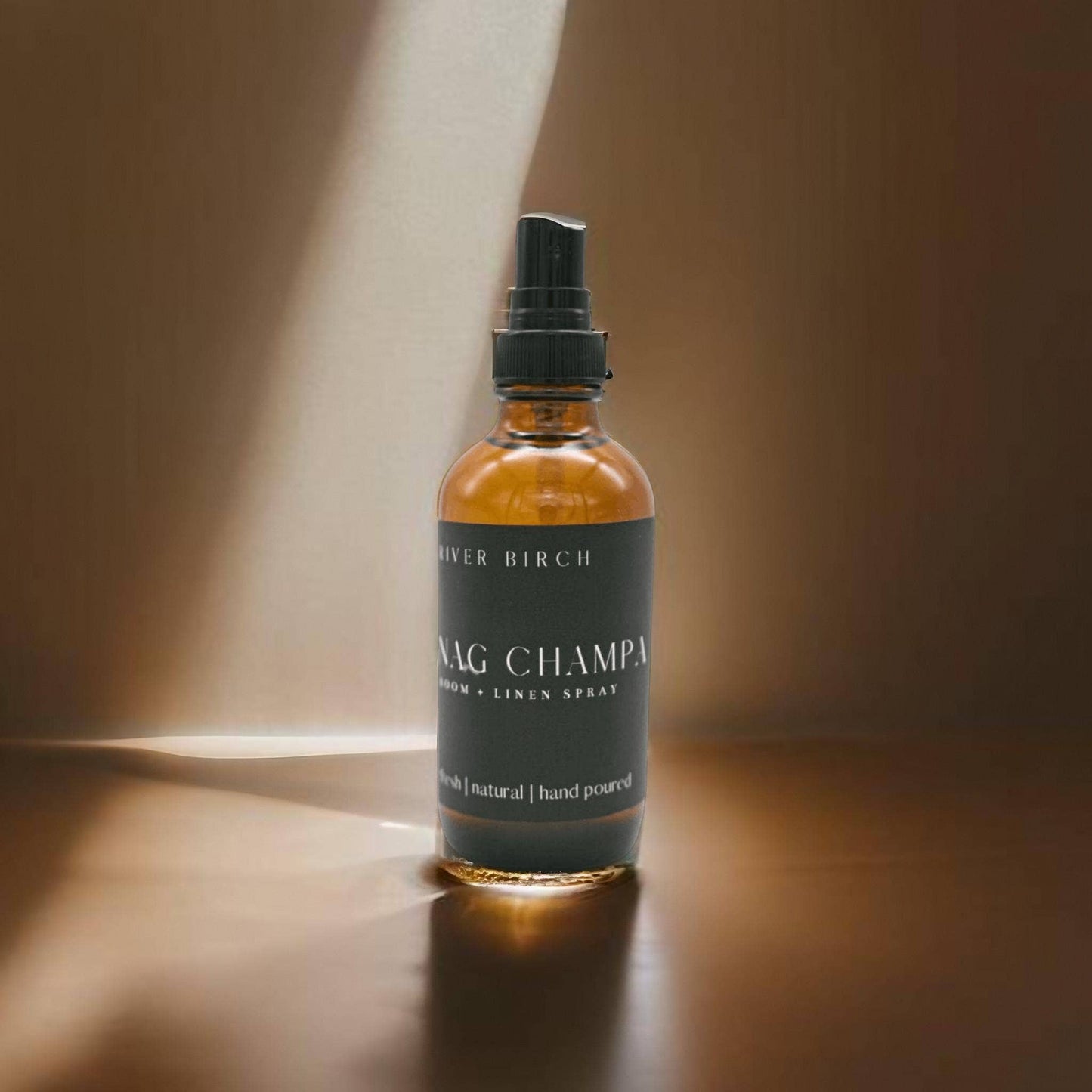 Nag Champa - 4 oz Amber Glass Room + Linen Spray