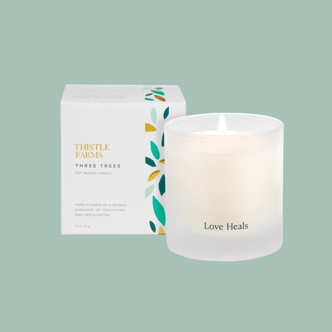 Three Trees Holiday Candle | Spruce Cedarwood Fir