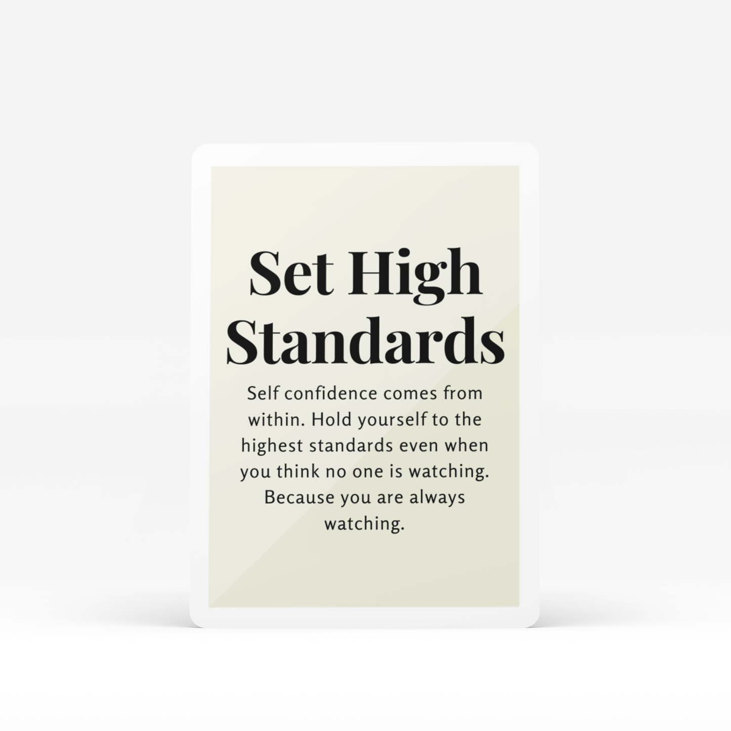 Mind of a Champion - Affirmation Cards