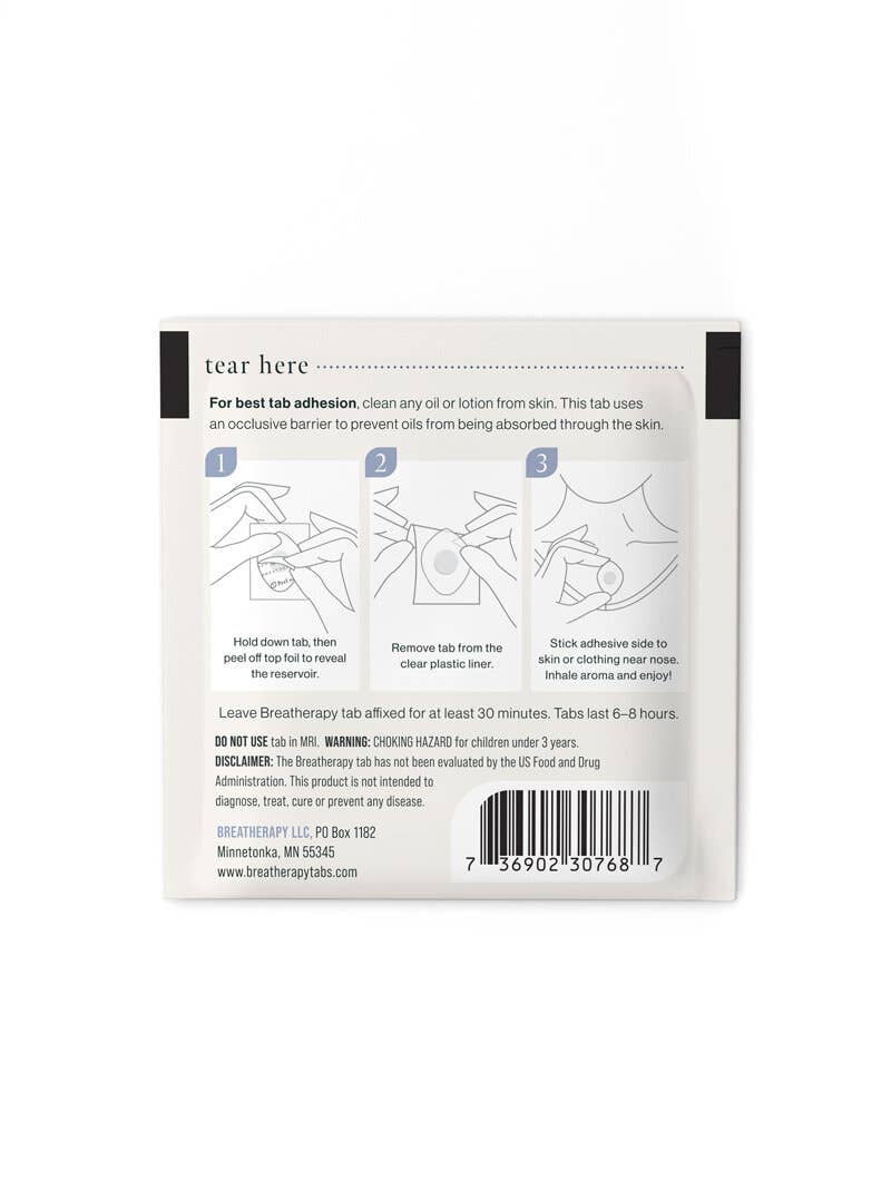 GROUNDING Performance Anxiety Inhaler Patches (8pack)