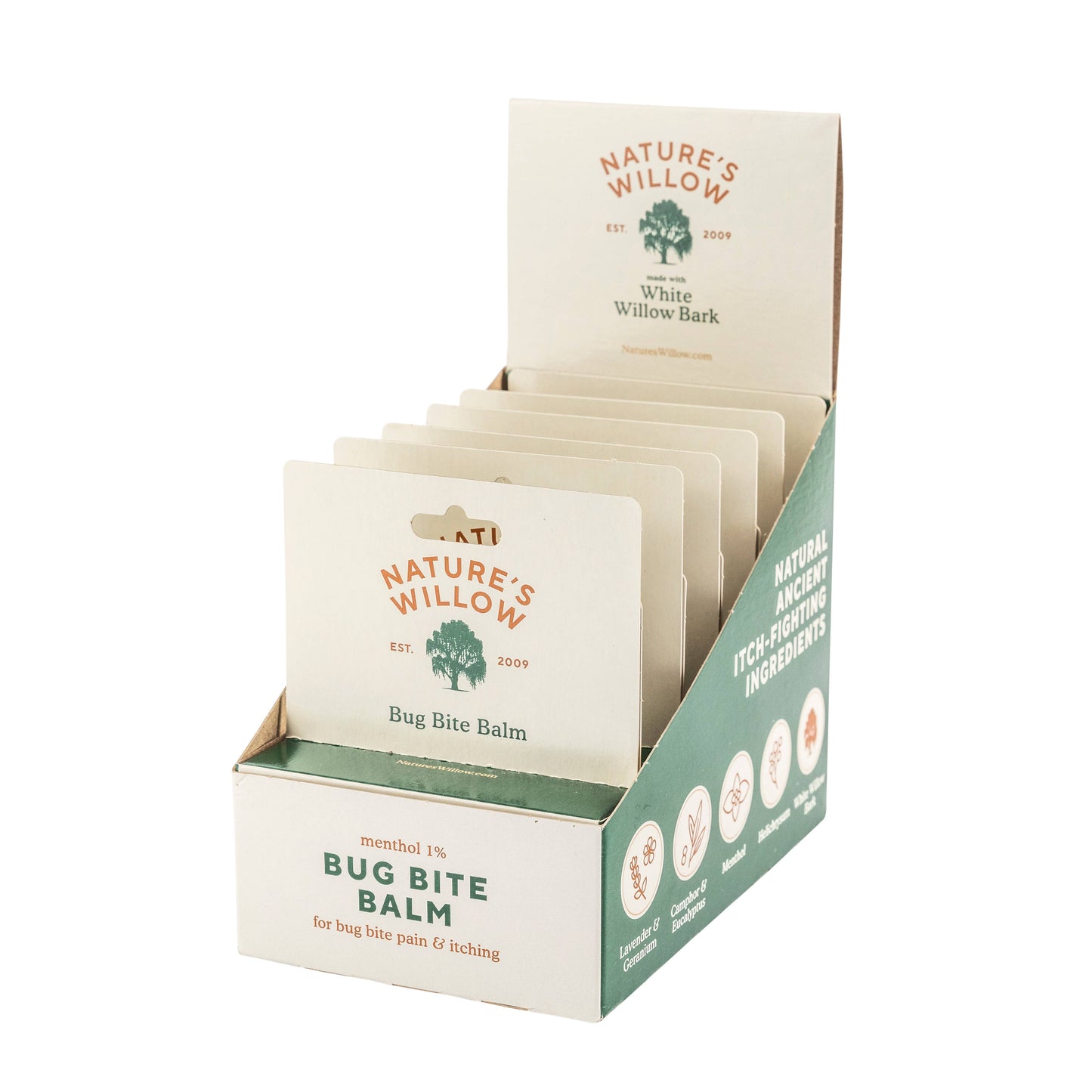 Essential Oil Itch Relief Cream - 12 count shelf tray