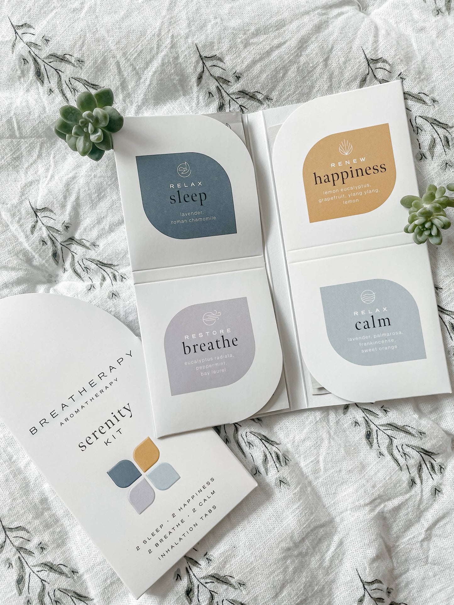 SERENITY Sampler Kit Aromatherapy Inhaler Patches